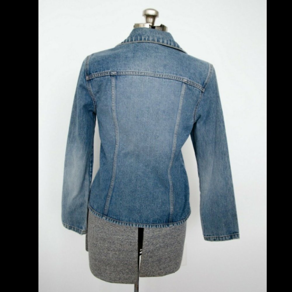 Guess Jeans Vintage Jean Jacket - No Size Tag- - Picture 5 of 5